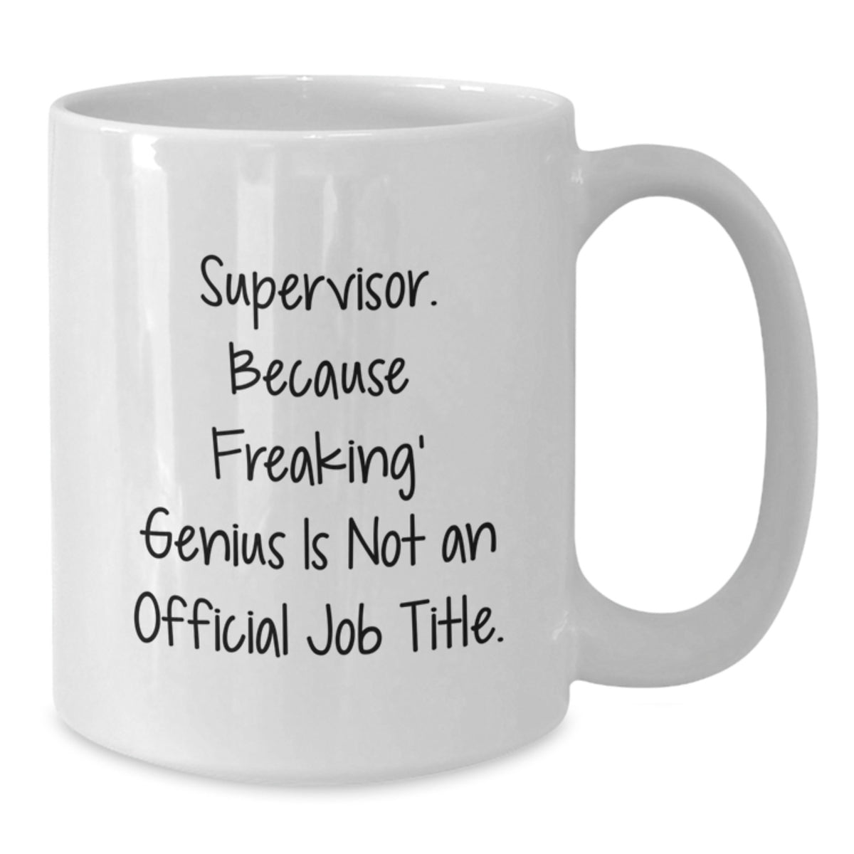 Supervisor Keepsake White Ceramic Coffee Mug Birthday Gift for Him - Additional