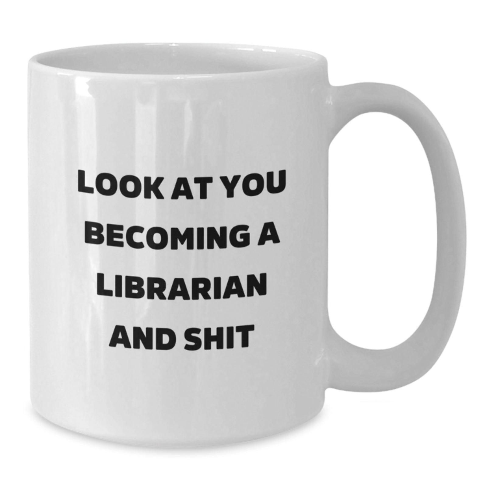 Funny Librarian Gifts from Friends, White Coffee Mug for Librarian Women, Mother's Day Unique Gifts - Additional