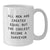 Funny Surveyor Gifts from Men - White Coffee Mug - 'All Men Are Created Equal But The Coolest Become A Surveyor' - Additional