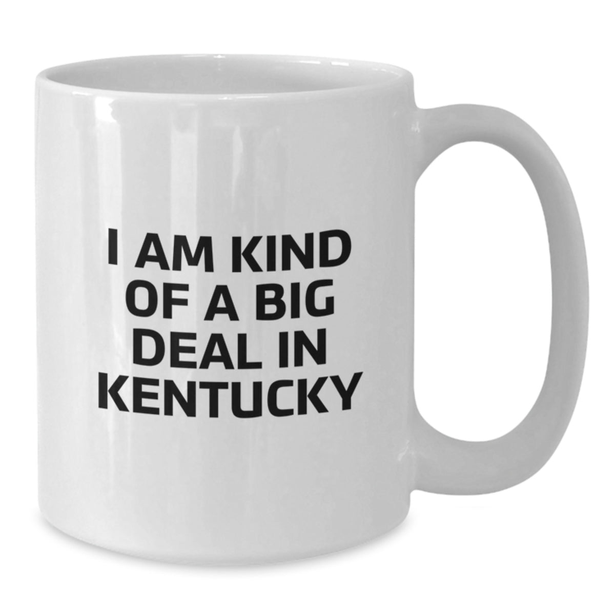 Funny Kentucky Gifts for Kentucky Lovers, 'I Am Kind Of A Prime Selection In Kentucky' White Coffee Mug for Women, Birthday Unique Gifts from Friends - Additional