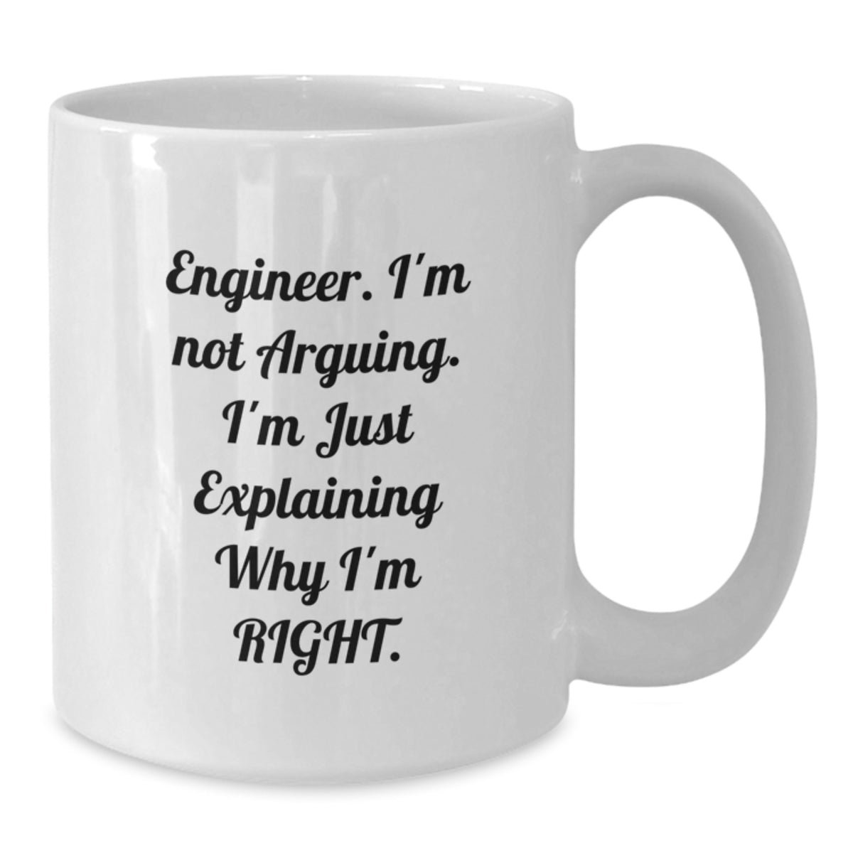 Engineer Friends Funny White Coffee Mug, Gifts from Men to Engineer Colleagues, Valentine's Unique Gifts for Engineer Friends, Engineer, Coffee Lovers - Additional