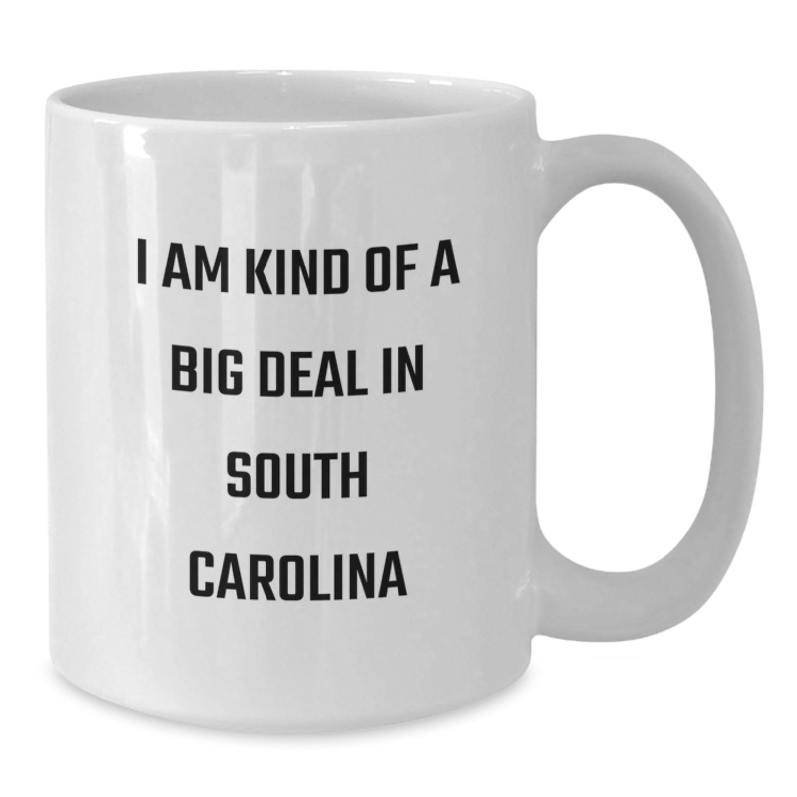 Funny South Carolina Gifts from Friends and Family - White Coffee Mug - 'I Am Kind Of A Prime Selection In South Carolina' Christmas Unique Mugs - Additional