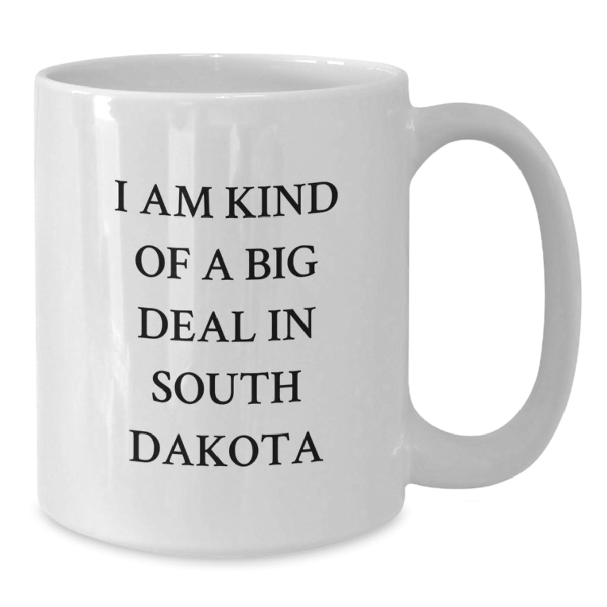 I'm Kind of a Prime Selection in South Dakota Gifts from Friends and Family - Funny South Dakota White Coffee Mug for Christmas Unique Gifts - Additional