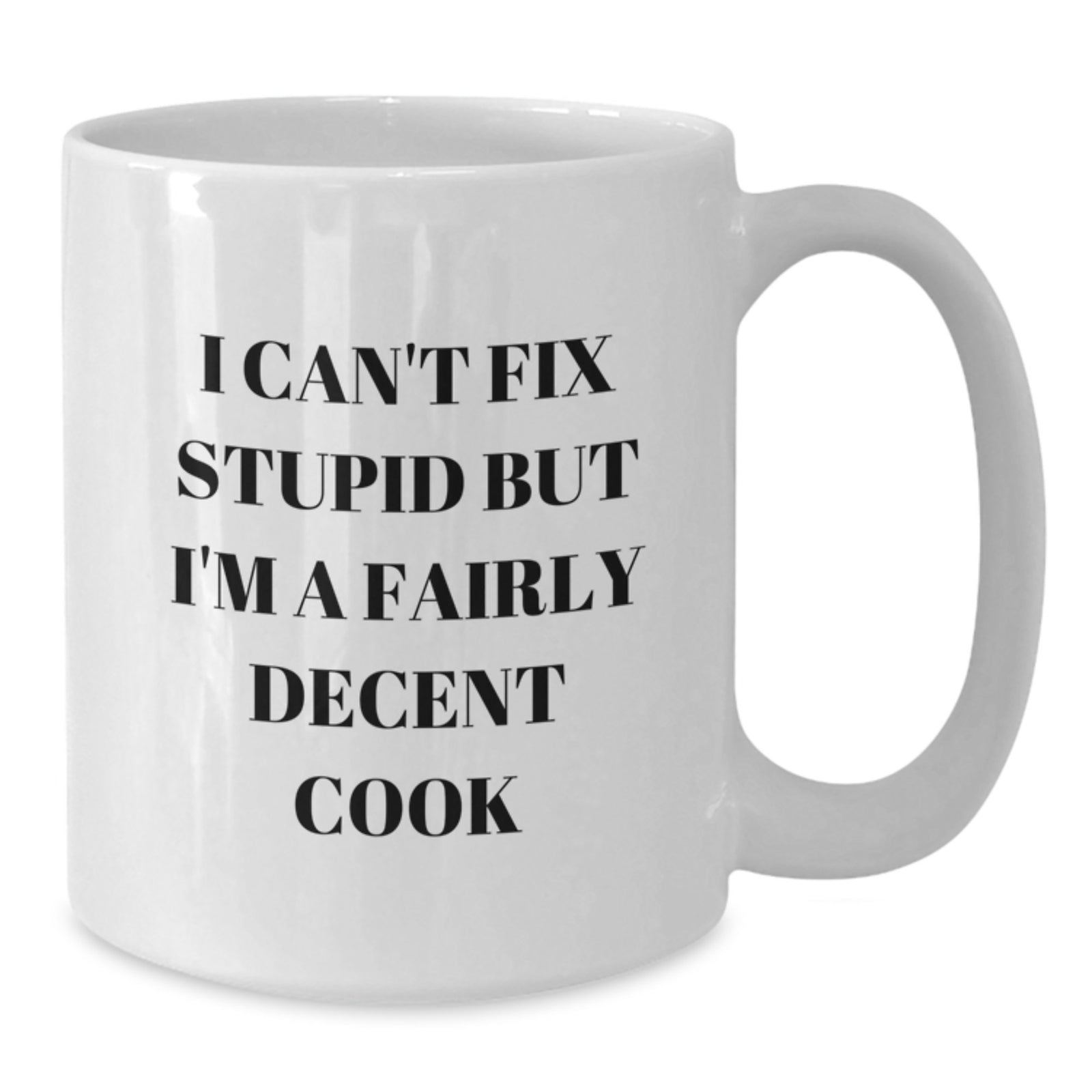 Funny Cook White Coffee Mugs for Cook Enthusiasts, Gifts from Men to Cook, Unique Valentine's Gifts for Cook - Additional
