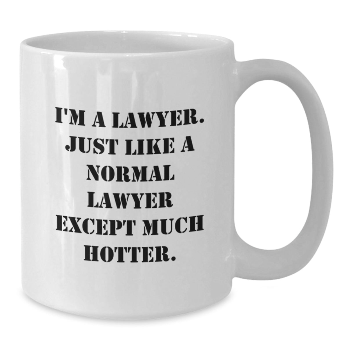 Funny Lawyer White Coffee Mug Gifts from Men or Women for Lawyer Friends and Family, Unique Christmas Unique Gifts - Additional