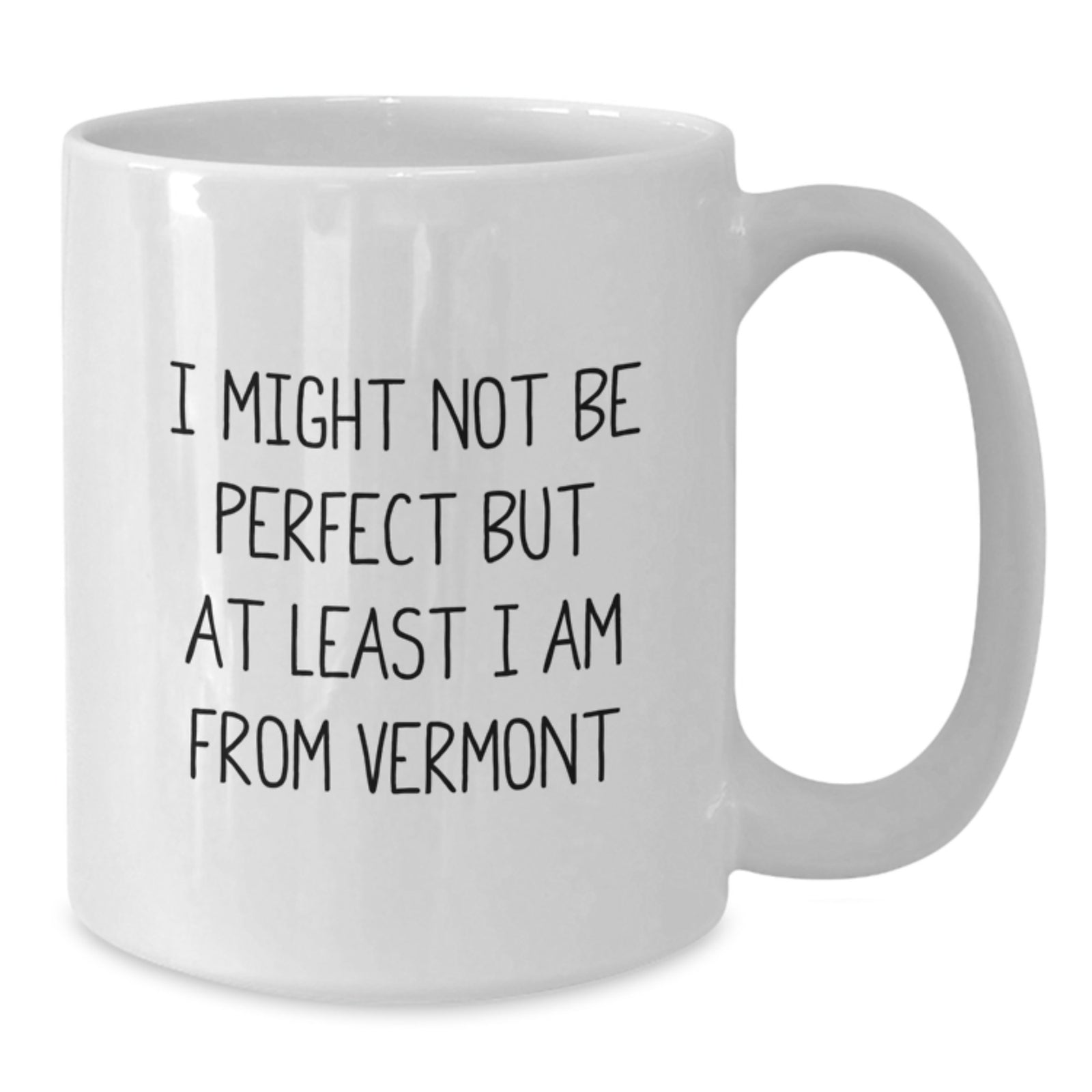 Funny Vermont White Coffee Mug Gifts from Men to Friends in Christmas Unique - Additional
