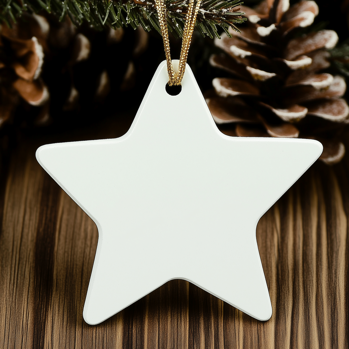 Funny Mum Gifts from Family - I Smile Because You Are My Mum, Star Ornament for Christmas - Image 4