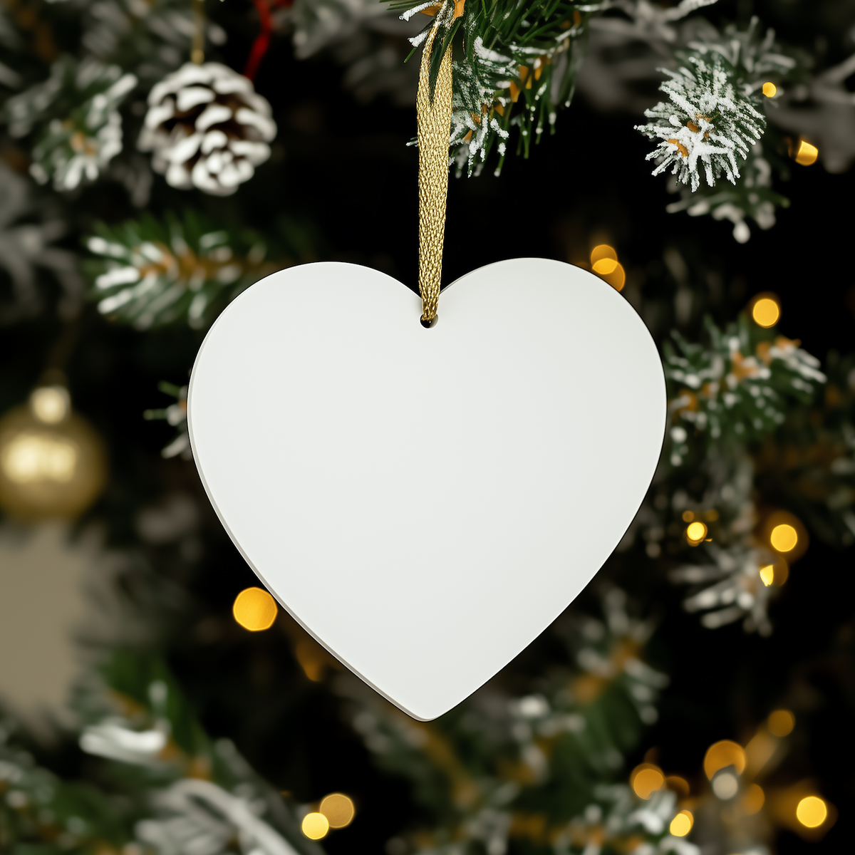 Crane Operator Heart Ornament, I'm Not Arguing. I'm Just Explaining Why I'm Right. Funny Gift for Christmas - Image 3