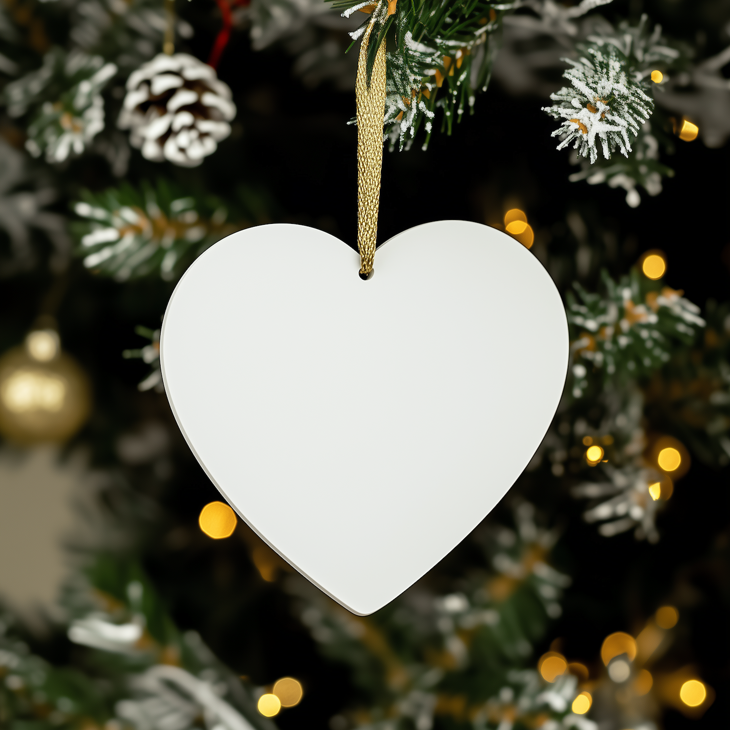 Crane Operator Heart Ornament, I'm Not Arguing. I'm Just Explaining Why I'm Right. Funny Gift for Christmas - Image 3