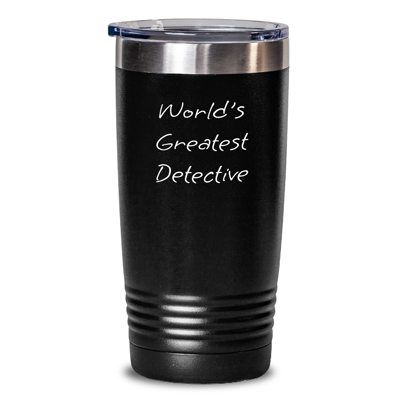 World's Greatest Detective Funny Gift for Mom's Day, 20oz or 30oz Stainless Steel Tumbler for Detective Lovers, Gifts from Family - Main