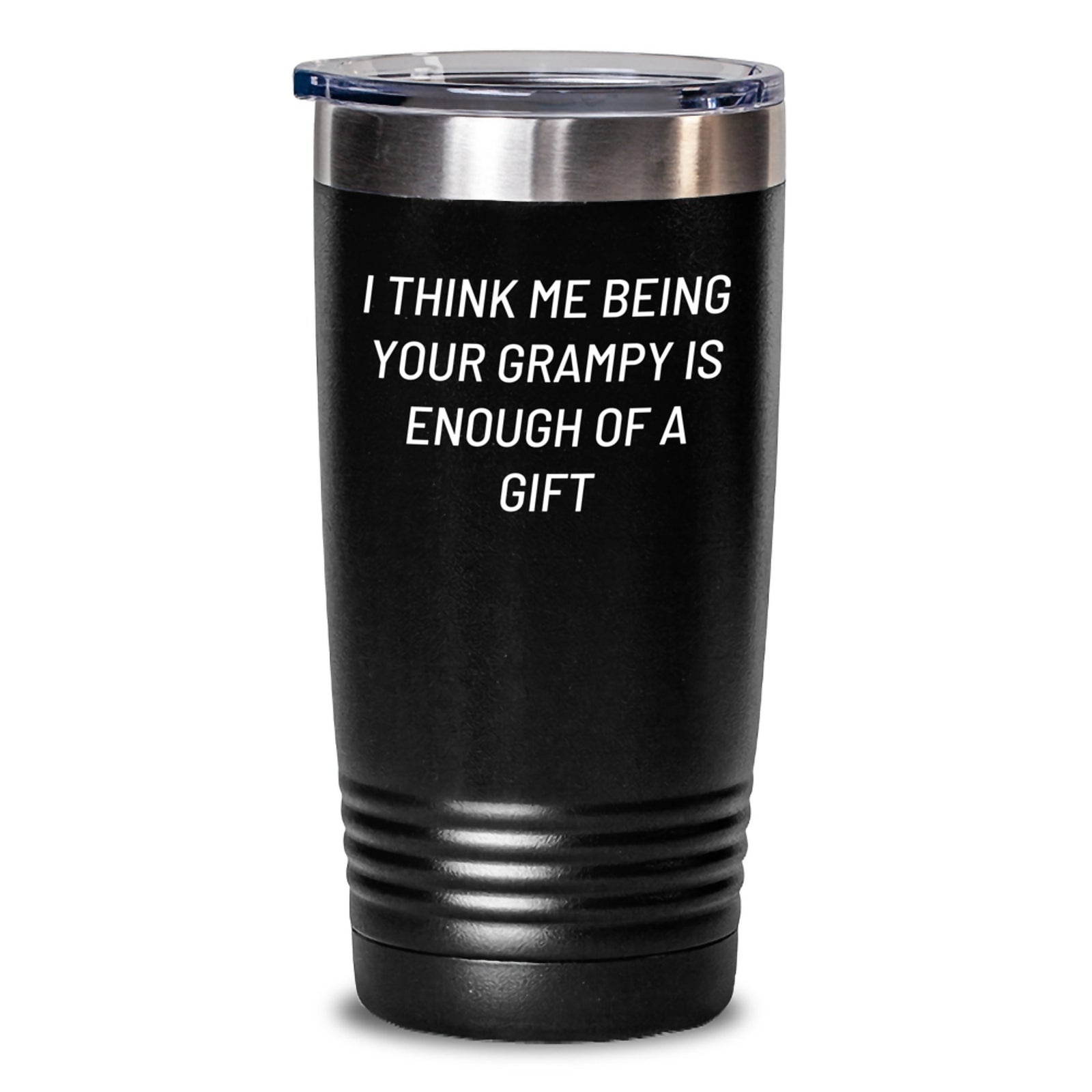 Funny Grampy Gifts from Family - Tumbler with Grampy Quote for Grampy Men - Christmas Unique Gifts - Main