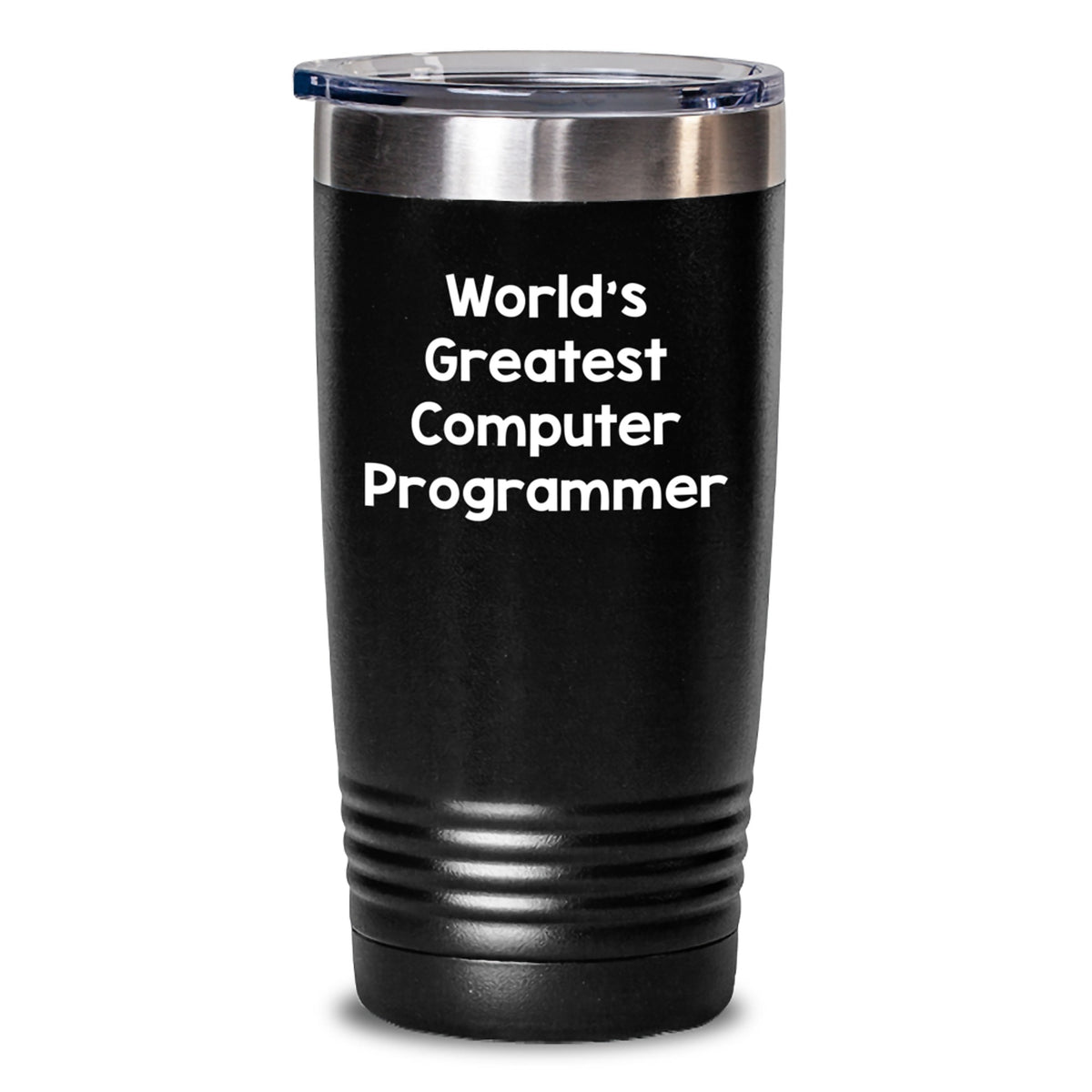 Gifts for Computer Programmer Friends from Family - Funny Computer Programmer Tumbler, Birthday Unique Gifts for Programmer Men - World's Greatest Computer Programmer Tumbler - Main
