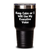 Executive Humor Gifts from Men to Dad - Keep Calm Or I Will Use My Executive Voice Funny Tumbler, 20oz or 30oz Black - Main