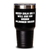 Funny Urban Planner Gifts from Friends for Dad - Keep Calm Or I Will Use My Urban Planner Voice Black Tumbler, 20oz or 30oz Vacuum-Insulated, Stainless Steel/Powder Coating - Main