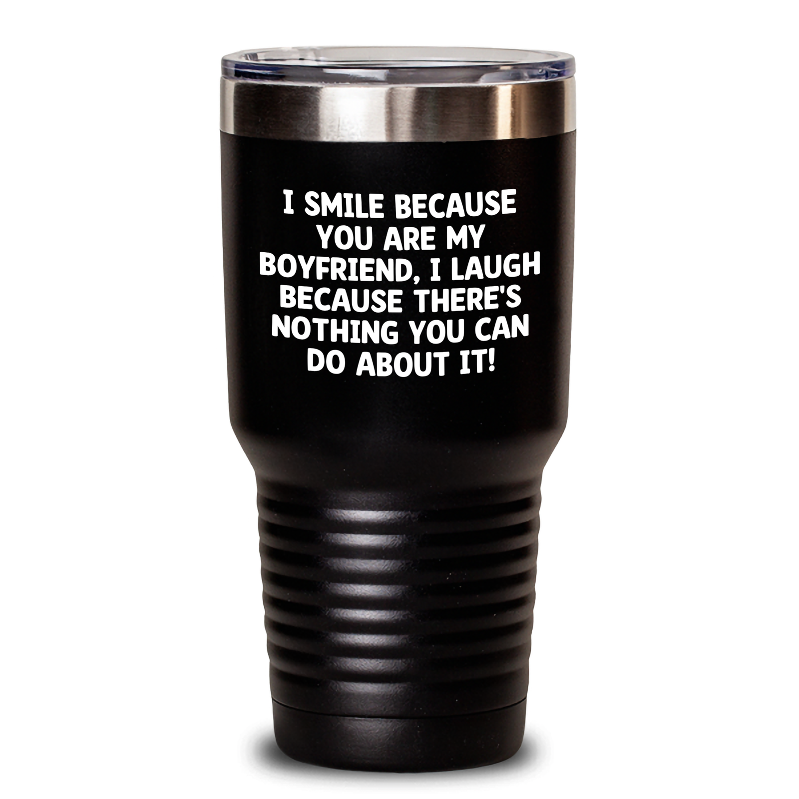 Funny Sweetheart Gifts from Women - I Smile Because You Are My Sweetheart, Tumbler for Men on Father's Day - Main