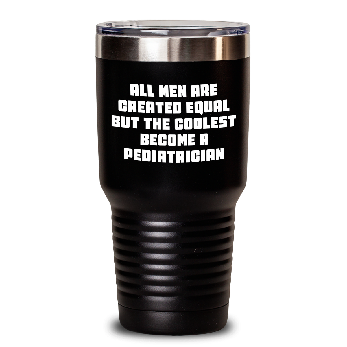 'Pediatrician Power, Tumbler Proud, Gifts from Friends' - Funny Quote Tumbler for Pediatrician, Unique Father's Day Unique Gifts for Men, 20oz or 30oz Capacity - Main