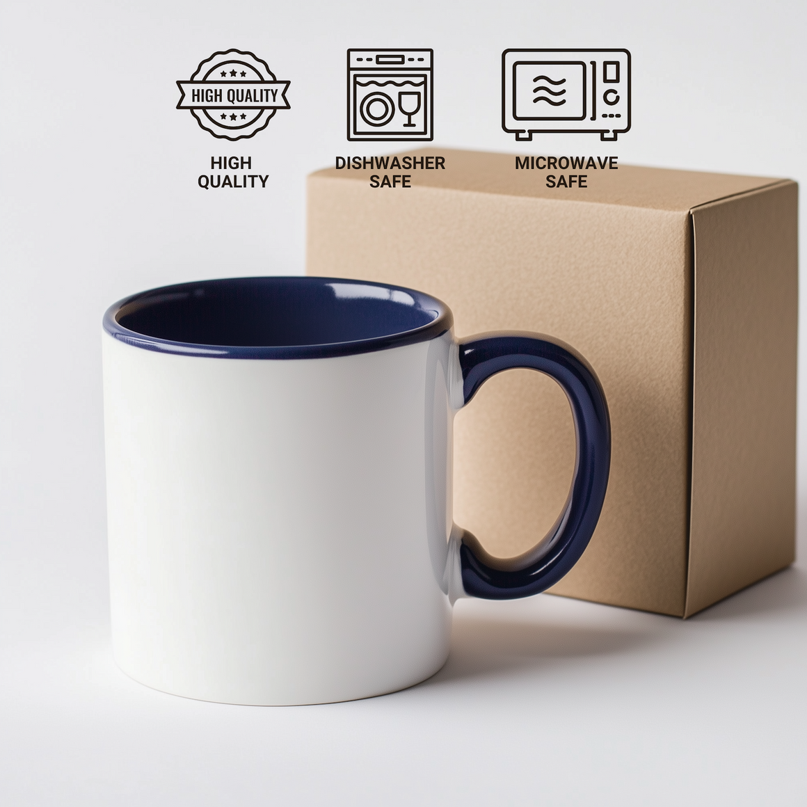 Funny Urban Planner Gifts from Friends for Him on Father's Day - Keep Calm Or I Will Use My Urban Planner Voice, Two Tone Coffee Mug, Black and White, Red and White, Navy and White, Pink and White - Additional