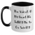 Sewing Humor Two Tone Coffee Mugs, Funny Gifts for Dad from Family on Father's Day - The Voices In My Head Are Telling Me To Go Sewing - Main