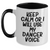 Funny Dancer Gifts from Friends and Family - Keep Calm Or I Will Use My Dancer Voice Two Tone Coffee Mug - Main