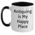 Antiquing Enthusiasts' Delight, Funny Two Tone Coffee Mug Gifts for Antiquing Dad on Father's Day - Gifts from Family - Main