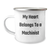 Machinist's Proud, Funny Quote Gifts From Men to Machinist Friends, Unique Camping Mug for Father's Day - Image 1