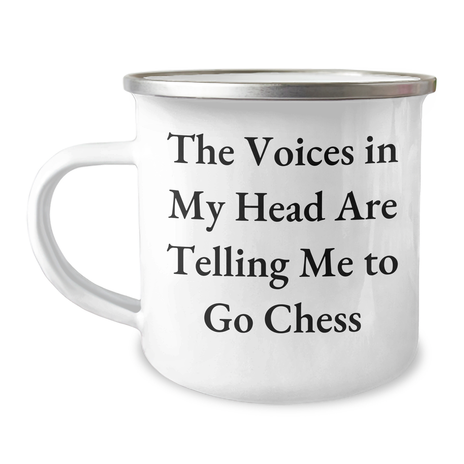 Inspirational Chess Gifts for Men, Funny Camping Mug with Quote, Perfect for Father's Day, from Family, Friends, or Coworkers - Image 1