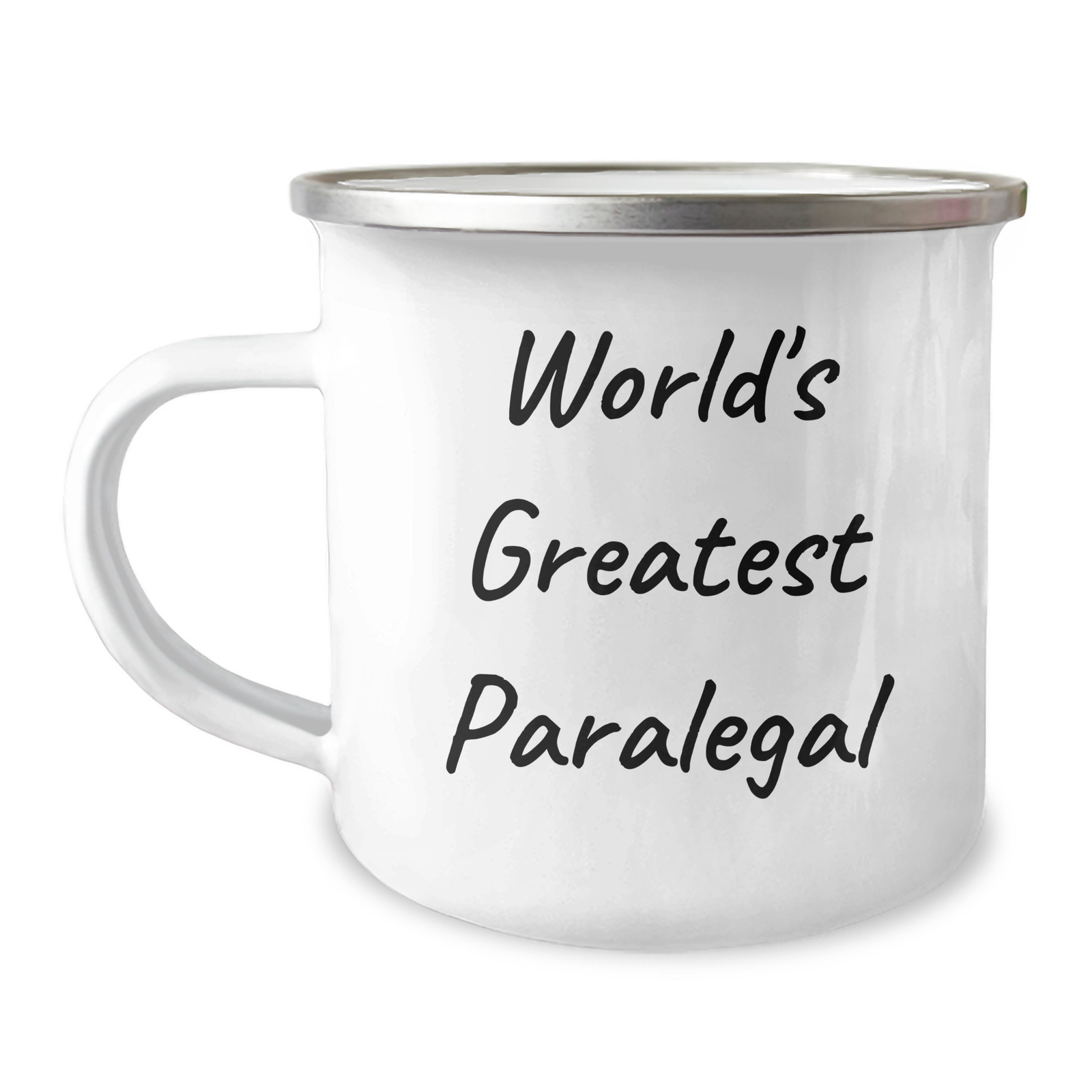 Funny Paralegal Gifts from Family - World's Greatest Paralegal Quote on Camping Mug for Mother's Day - Gifts for Paralegal - Image 1