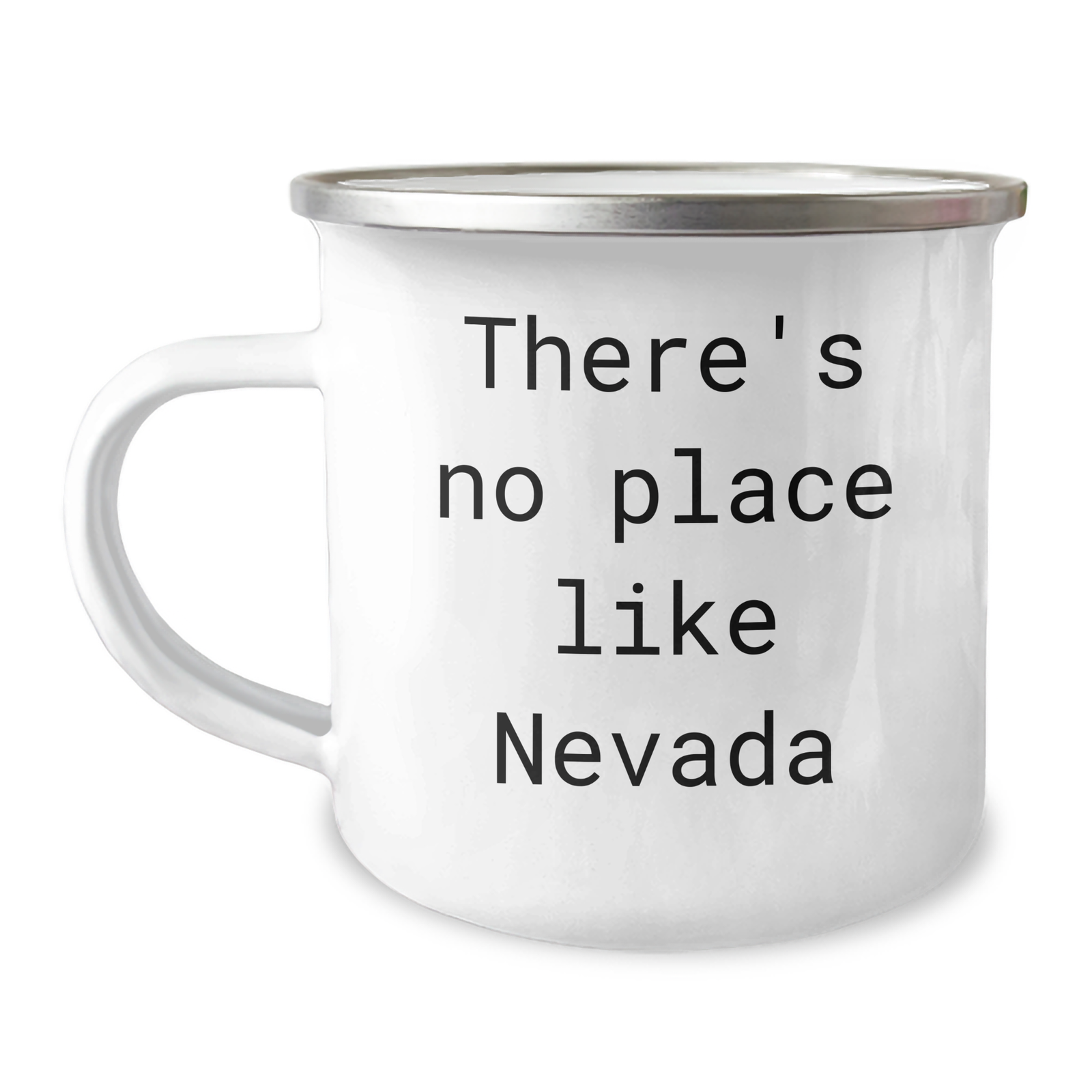 Nevada Camping Mug: 'There's No Place Like Nevada' Funny Gift for Dad, Men, and Friends - Unique Father's Day Unique Gifts from Family and Coworkers - Image 1