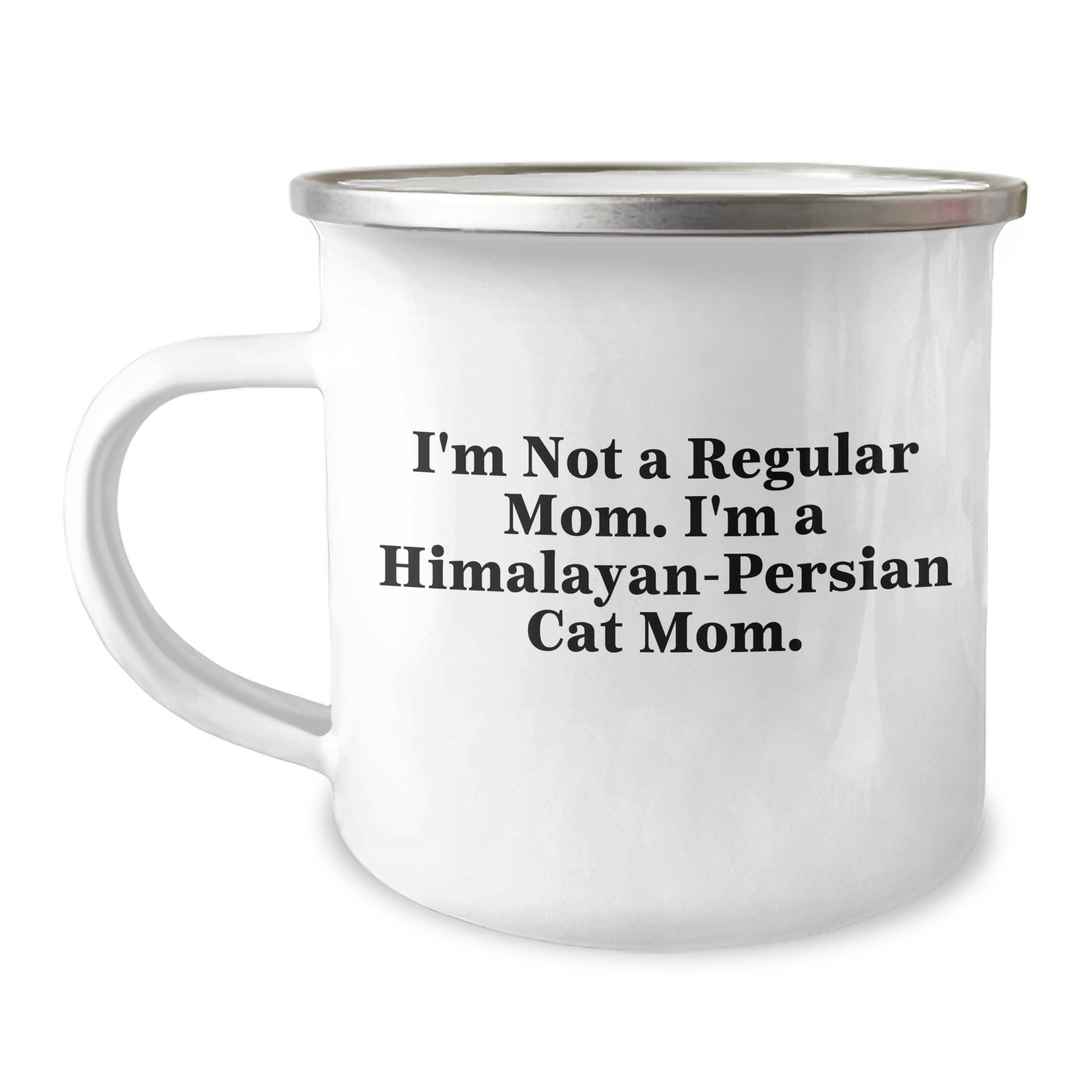 Himalayan-Persian Cat Mom's Funny Camping Mug for Dad's Unique Gifts, Gifts from Men to Men, Himalayan-Persian Cat Enthusiasts - Image 1