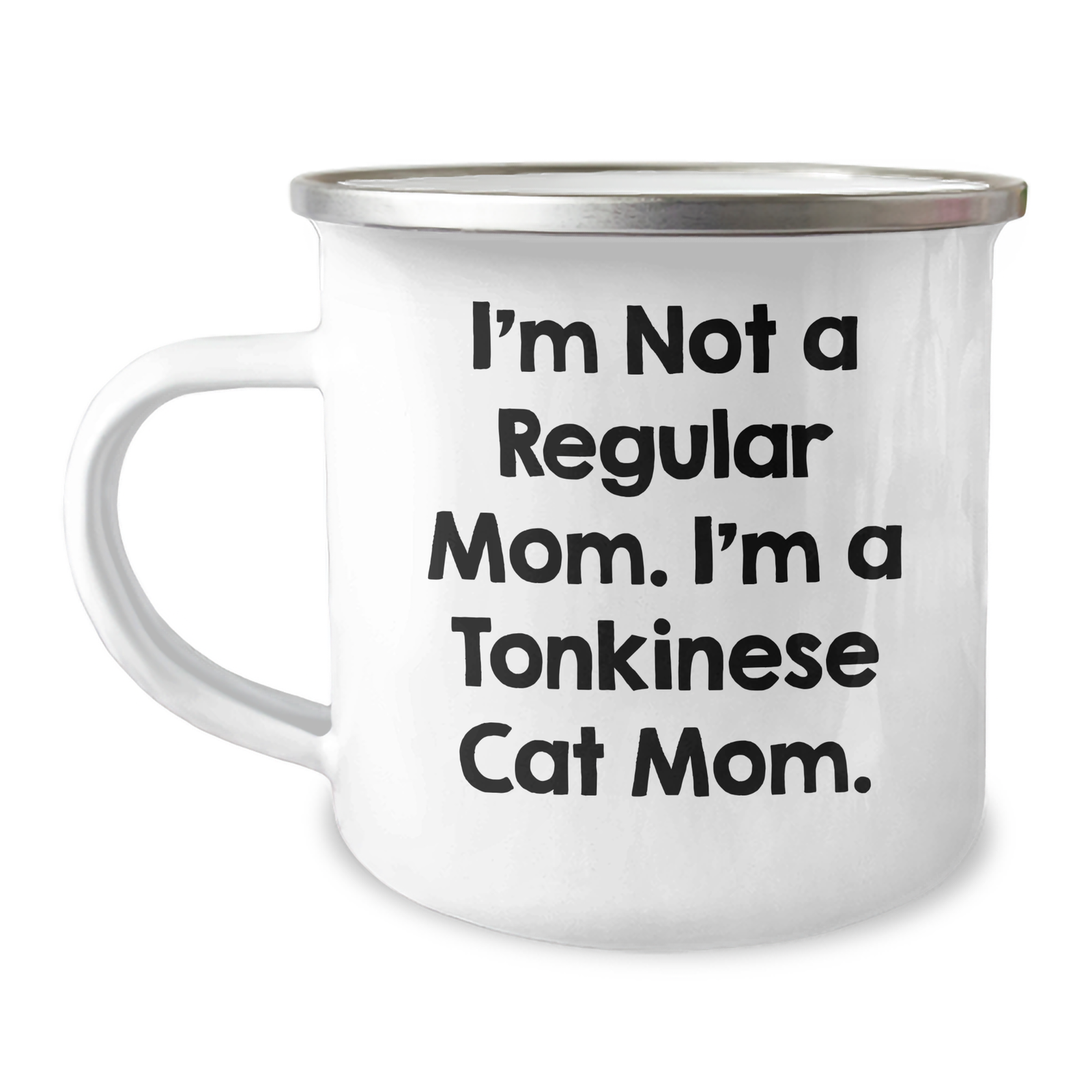Funny Tonkinese Cat Mom Gifts for Men, Women, or Friends - Camping Mug for Father's Day, Unique Gifts from Family - Image 1
