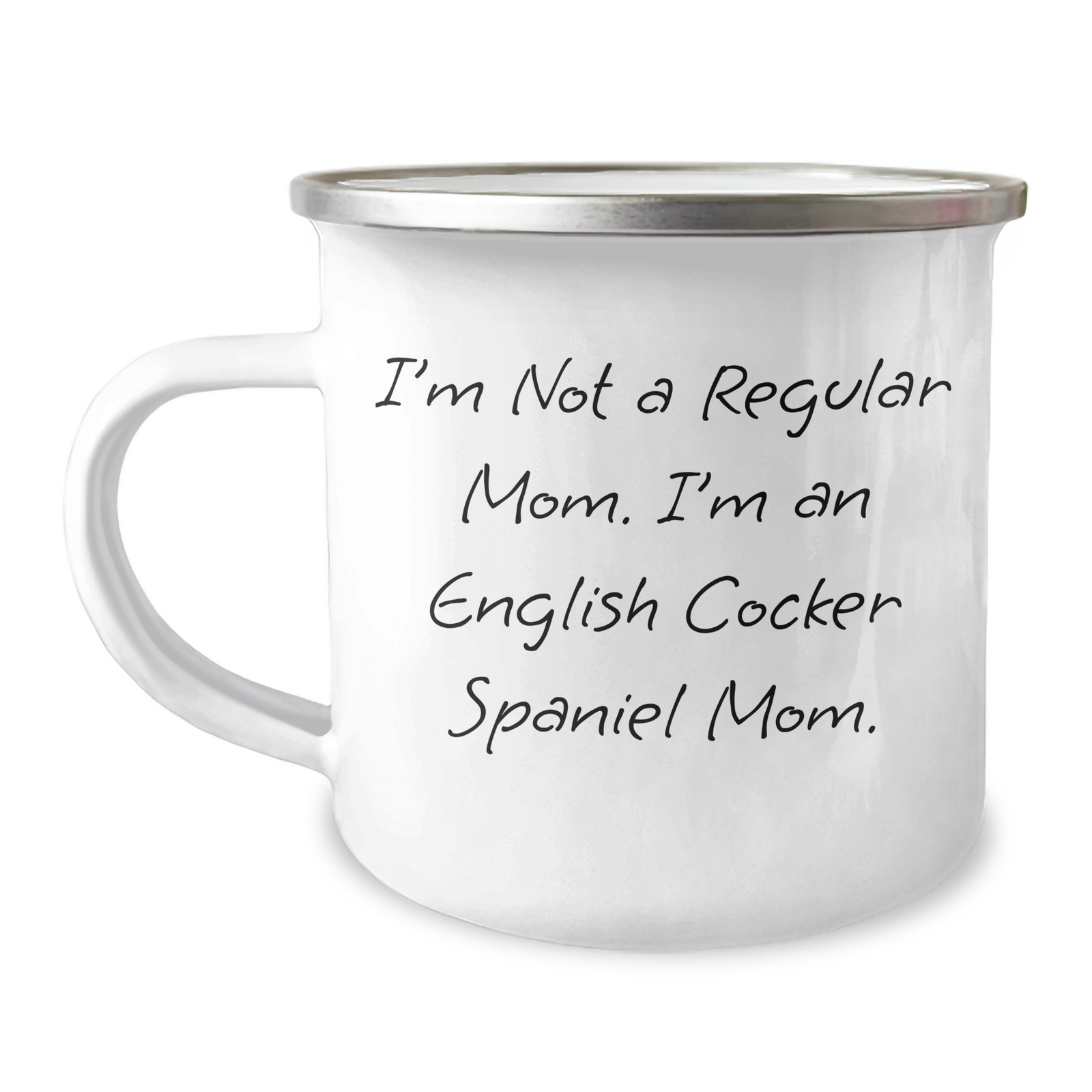 English Cocker Spaniel Dog Mom Humor Camping Mug, Gifts from Family for English Cocker Spaniel Dog Mom, Fathers Day Unique Gifts - Image 1