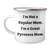 Great Pyrenees Dog Mom Funny Camping Mug Gifts from Mom to Dad on Father's Day - 'I'm Not A Regular Mom. I'm A Great Pyrenees Mom.' - Unique Great Pyrenees Dog Lovers Mug - Image 1