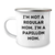 Gifts from Papillon Dog Moms for Dad - I'm Not A Regular Mom. I'm A Papillon Mom. Funny Camping Mug, 12 oz Stainless Steel with Enamel Finish, Papillon Dog Lovers Gifts for Father's Day - Image 1