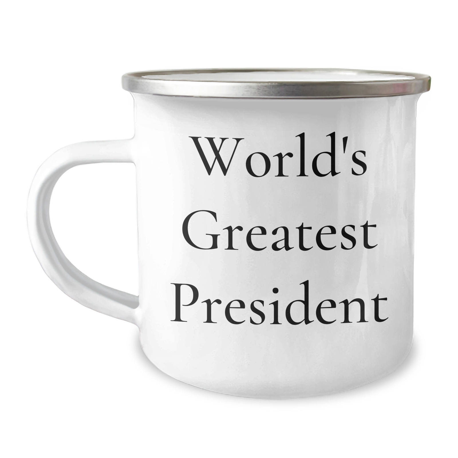 Funny World's Greatest President Camping Mug Gifts from Men to President on Mother's Day - Image 1