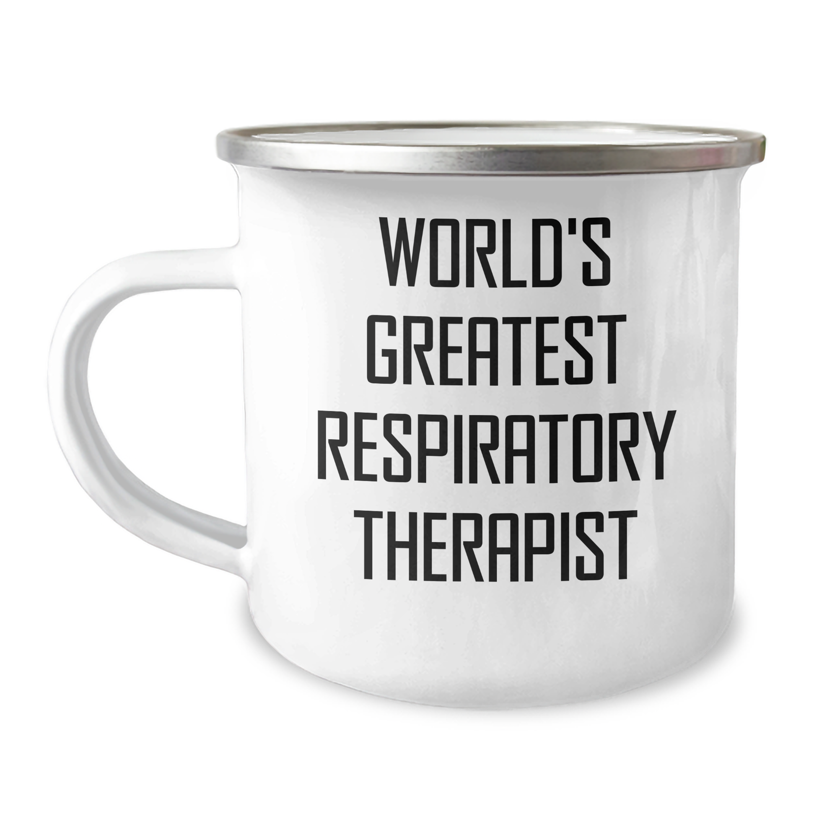 World's Greatest Respiratory Therapist Funny Gifts from Mom for Mother's Day Inspirational Camping Mug - Image 1