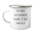 Funny Watchmaker Gifts from Men to Watchmaker Dad on Father's Day - Camping Mug, 'Retired Watchmaker. Figure It Out Yourself.' Quote, 12 oz Stainless Steel with Enamel Finish - Image 1