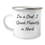 Funny Chef Gifts, Camping Mug for Men, 'I'm A Chef. I Speak Fluently In genius.' - Unique Father's Day Presents from Friends to Family - Image 1