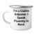 Claims Adjuster Funny Mug, I'm A Claims Adjuster. I Speak Fluently In genius., Gifts from Family for Father's Day, 12 oz Stainless Steel with Enamel Finish, Unique Camping Mug for Men - Image 1