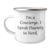 Concierge Gifts from Friends - Camping Mug for Her - Funny Quote 'I'm A Concierge. I Speak Fluently In genius.' - Father's Day Unique Gifts - Image 1