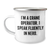 Funny Crane Operator Gifts from Friends for Father's Day Unique Crane Operator Mug, I'm A Crane Operator. I Speak Fluently In genius. - Image 1