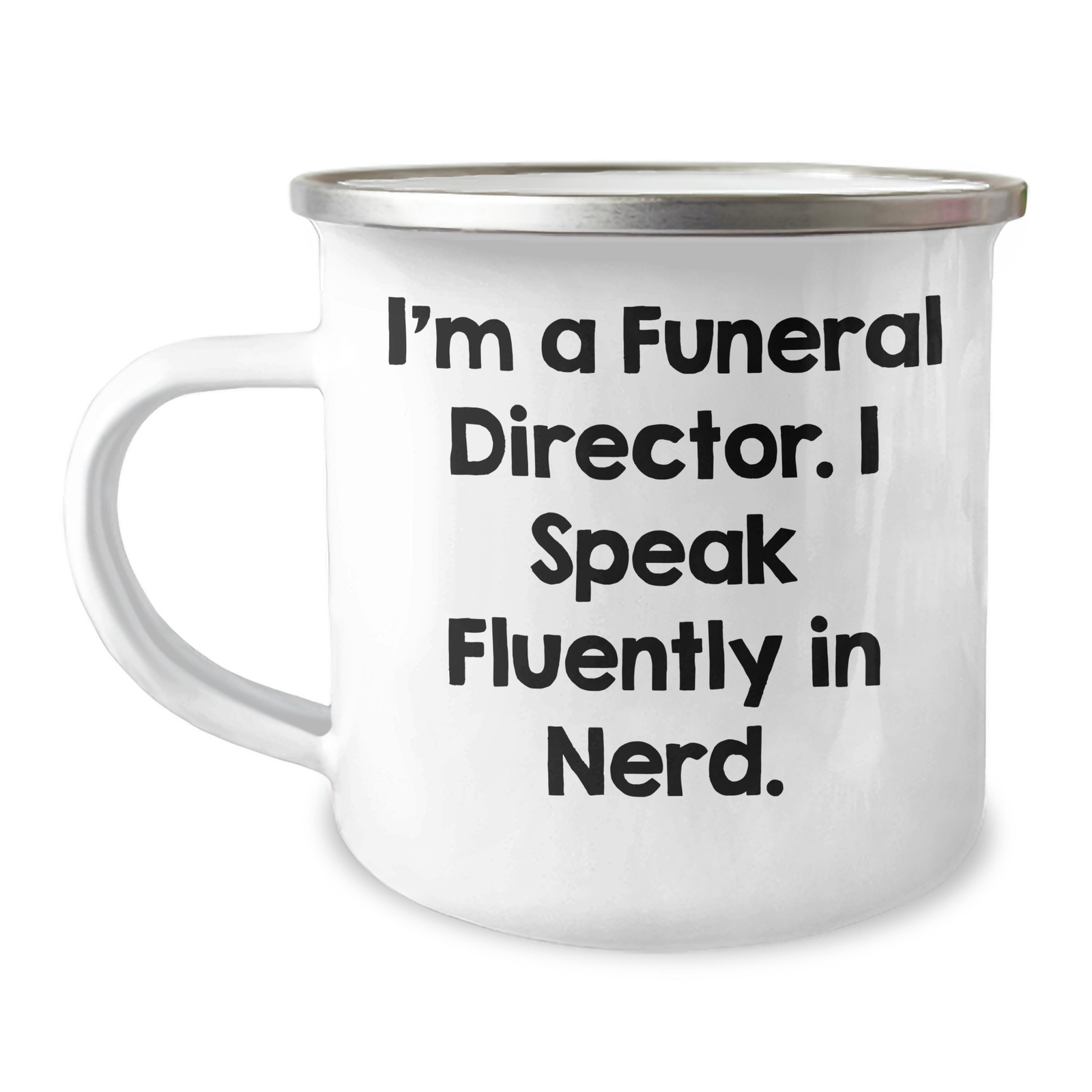 Funeral Director Gifts from Friends - I'm A Funeral Director. I Speak Fluently In genius. - Father's Day Unique Gifts for Men - Image 1