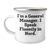Funny General Manager Gifts from Friends, Unique Camping Mugs for Him, 'I'm A General Manager. I Speak Fluently In genius.' Quote on Stainless Steel with Enamel Finish, Father's Day Unique Gifts - Image 1