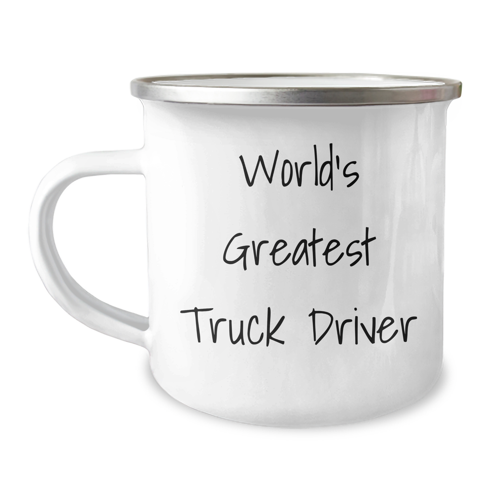 Funny Truck Driver Gifts - 'World's Greatest' Camping Mug for Men, Perfect for Father's Day, Gifts from Friends and Family - Image 1