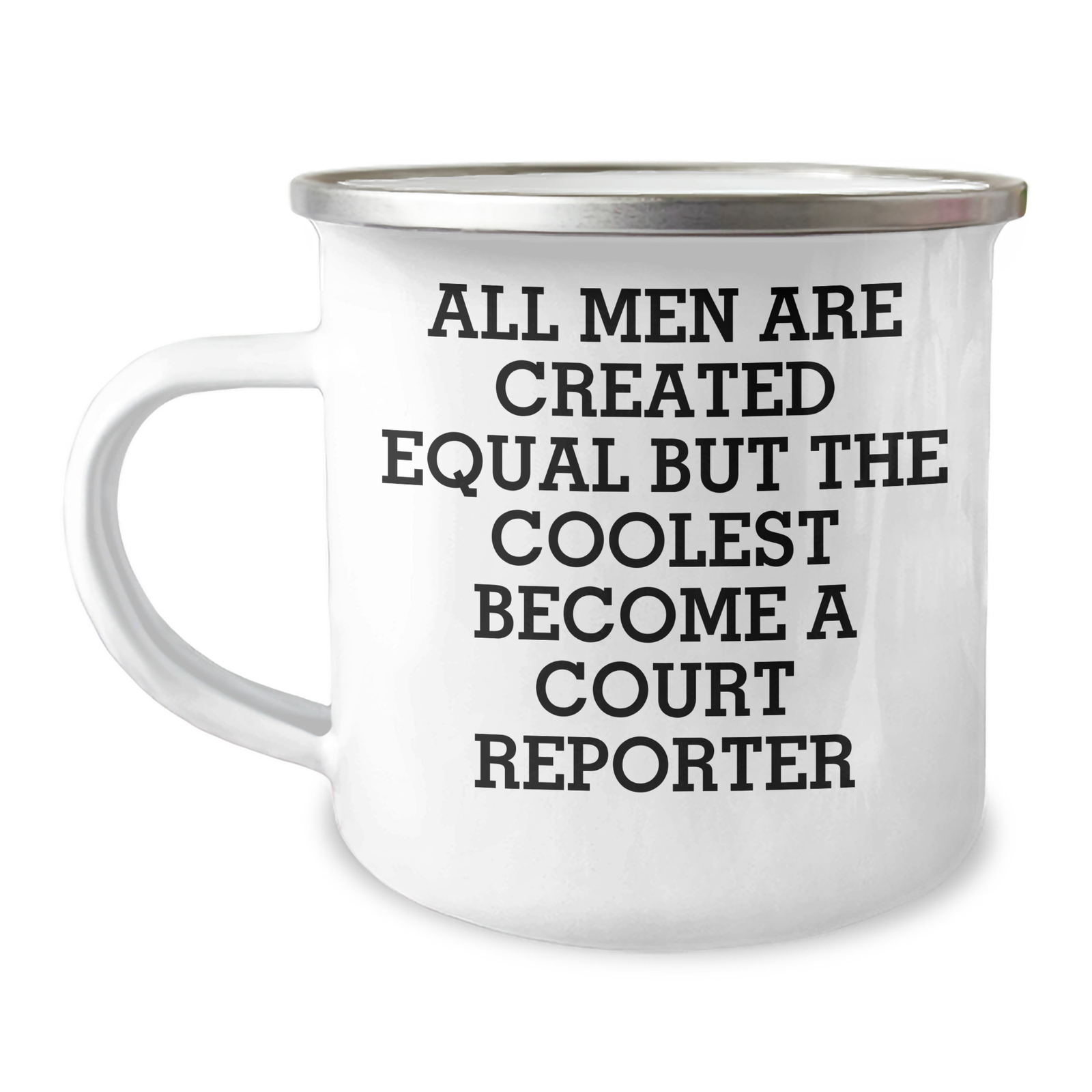 Funny Court Reporter Gifts for Mom - Camping Mug with Inspirational Quote, Gifts from Friends, Unique Mother's Day Unique Gifts for Her - Image 1
