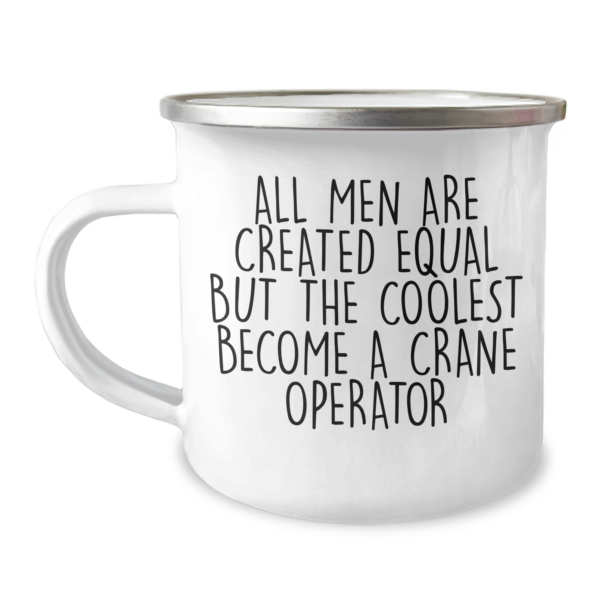 Crane Operator Gifts for Men Funny Mugs Father's Day Unique Gifts from Friends Camping Mug - Image 1