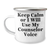 Counselor Gifts from Friends: Keep Calm Or I Will Use My Counselor Voice Funny Camping Mug, Father's Day Unique Gifts for Counselor Men - Image 1
