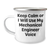 Mechanical Engineer Humor Gifts for Her - Funny Camping Mug, 'Keep Calm Or I Will Use My Mechanical Engineer Voice' - Gifts from Friends, Family, Coworkers - Mother's Day Unique Gifts - Image 1
