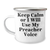 Funny Preacher Gifts from Men for Father's Day Camping Mug- Keep Calm Or I Will Use My Preacher Voice, Preacher Humor, Preacher Quotes, Camping Mug, Father's Day Unique Gifts - Image 1