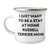 Russell Terrier Dog Mom Gifts, Camping Mug for Father's Day - 'I Just Want To Be A Stay At Home Russell Terrier Mom' Funny Quote, Gifts from Men to Russell Terrier Dog Owners - Image 1