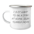 Funny Silky Terrier Dog Mom Camping Mug Gifts from Family for Silky Terrier Dog Owners on Father's Day - 'I Just Want To Be A Stay At Home Silky Terrier Mom' - Image 1
